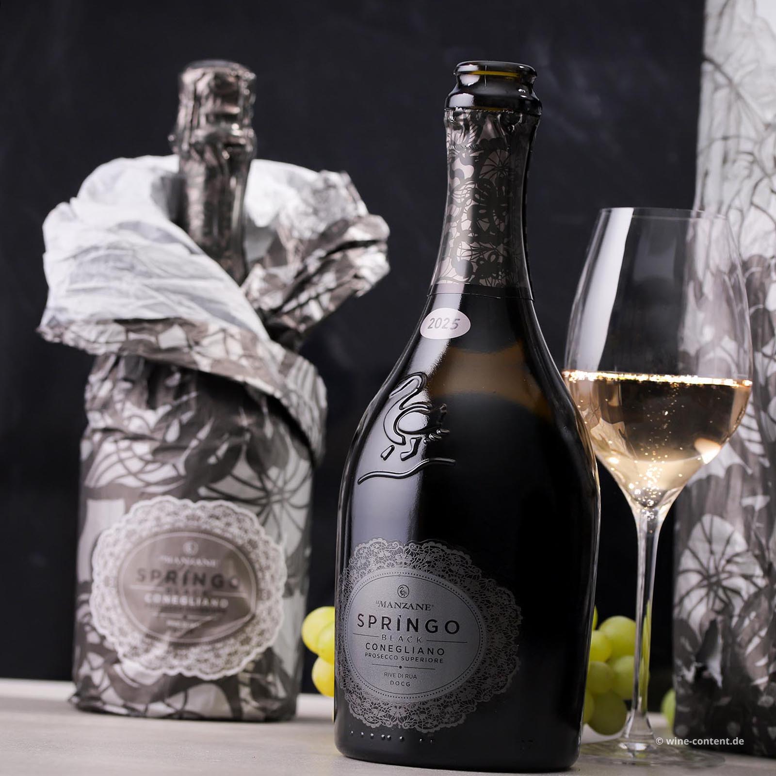 Prosecco Superiore 2025 Rive di Rua Springo Black Brut