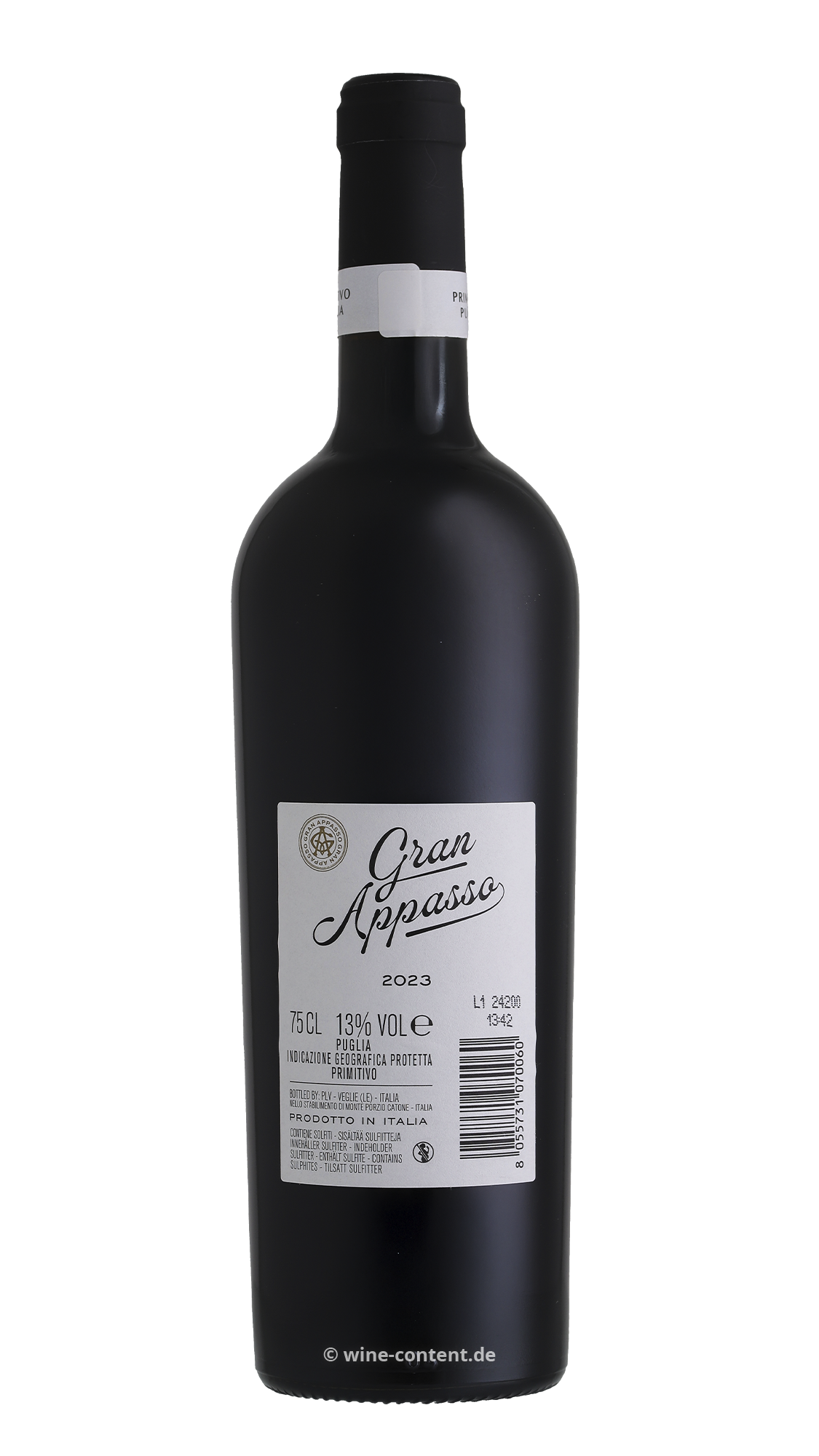 Primitivo 2023 Gran Appasso