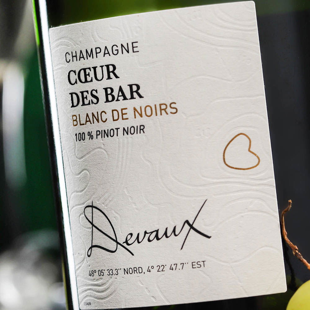 Champagner Blanc de Noirs Coeur des Bar Brut