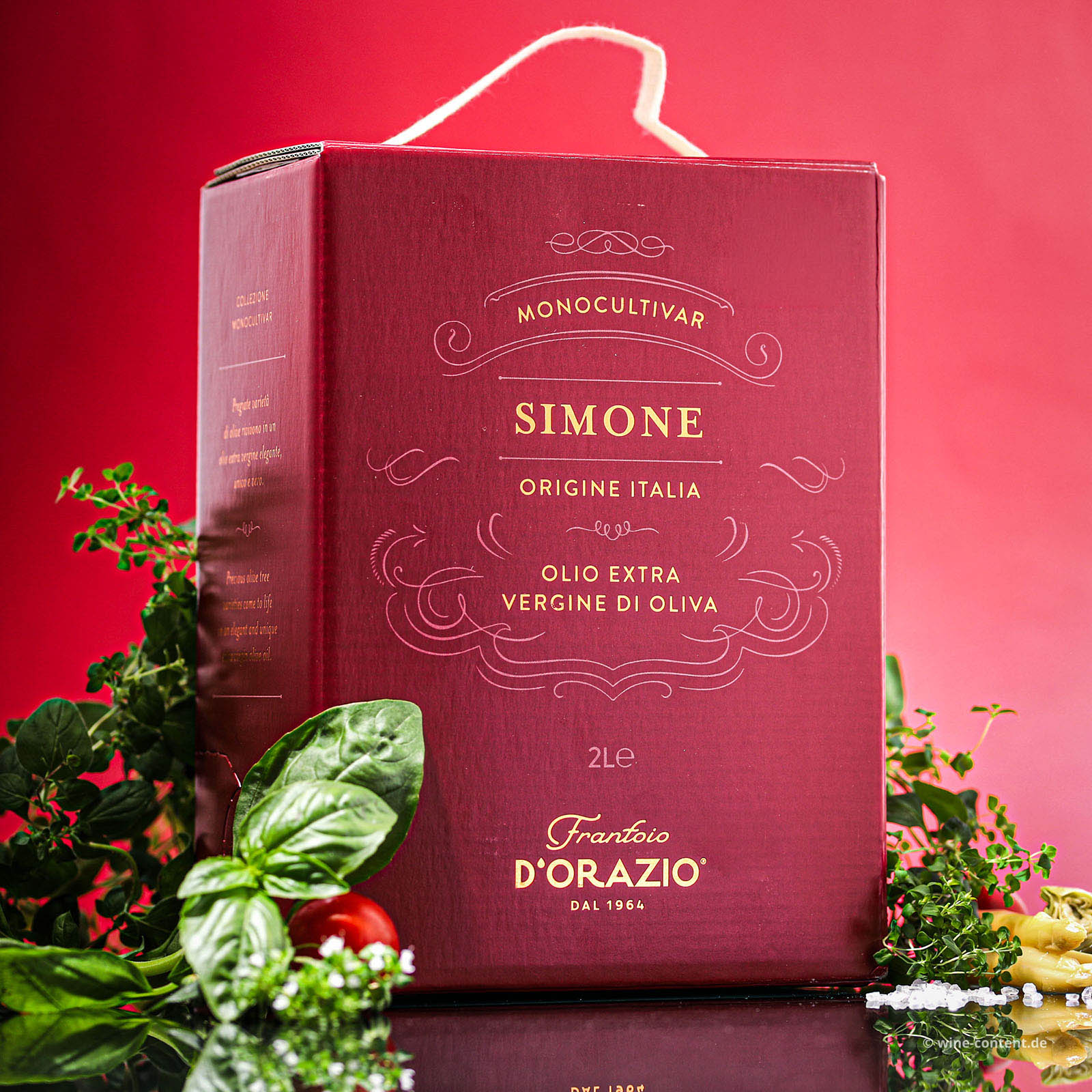2 L Olivenöl Extra Vergine Simone Bag in Box
