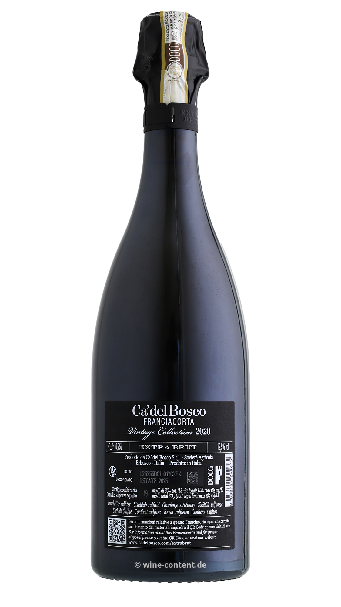 Franciacorta Vintage Collection 2020 Extra Brut