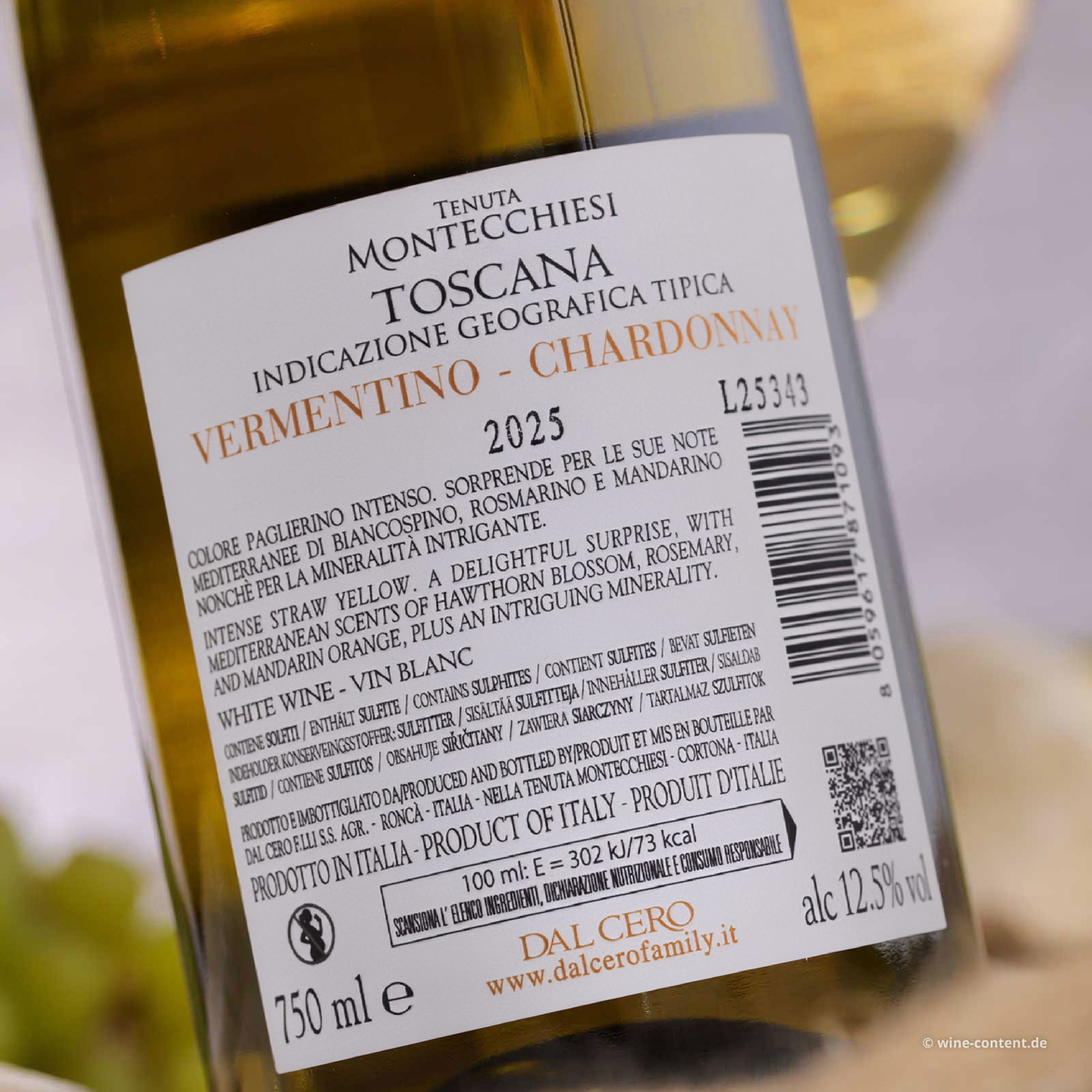 Vermentino-Chardonnay Toscana 2025 Tenuta Montecchiesi