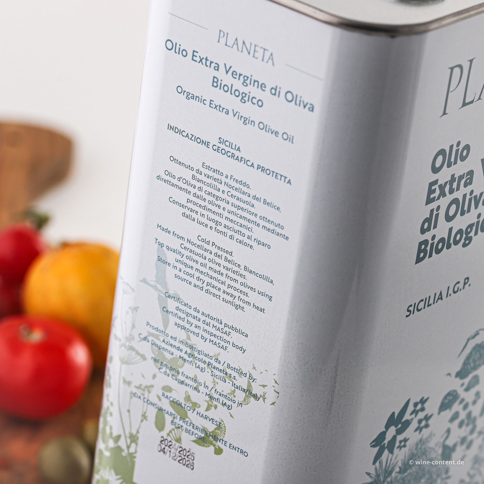 3 L Olivenöl Extra Vergine Sicilia 2024 Bio