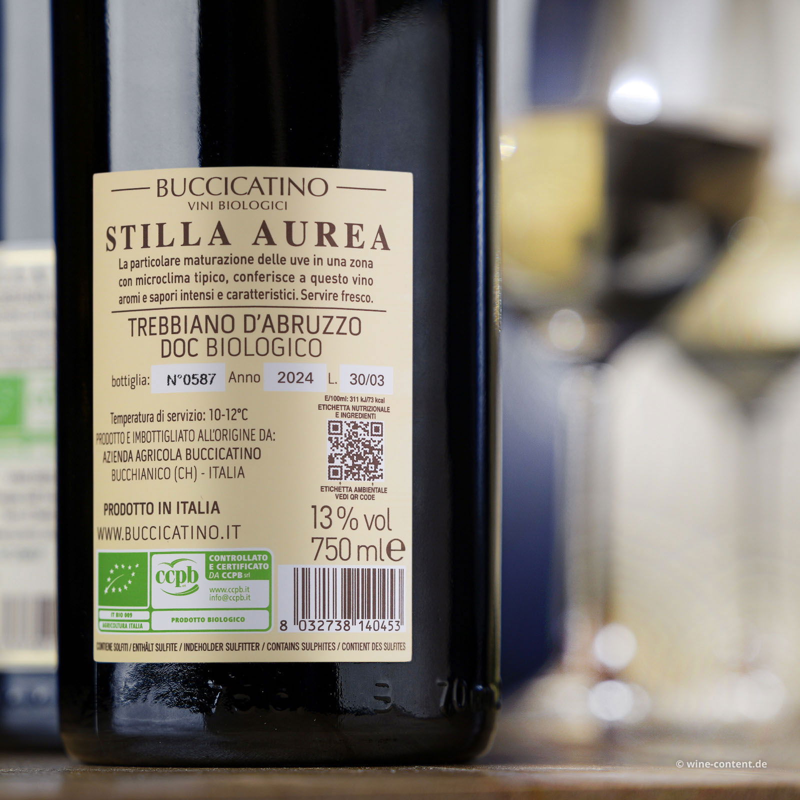 Trebbiano d'Abruzzo 2024 Stilla Aurea Bio