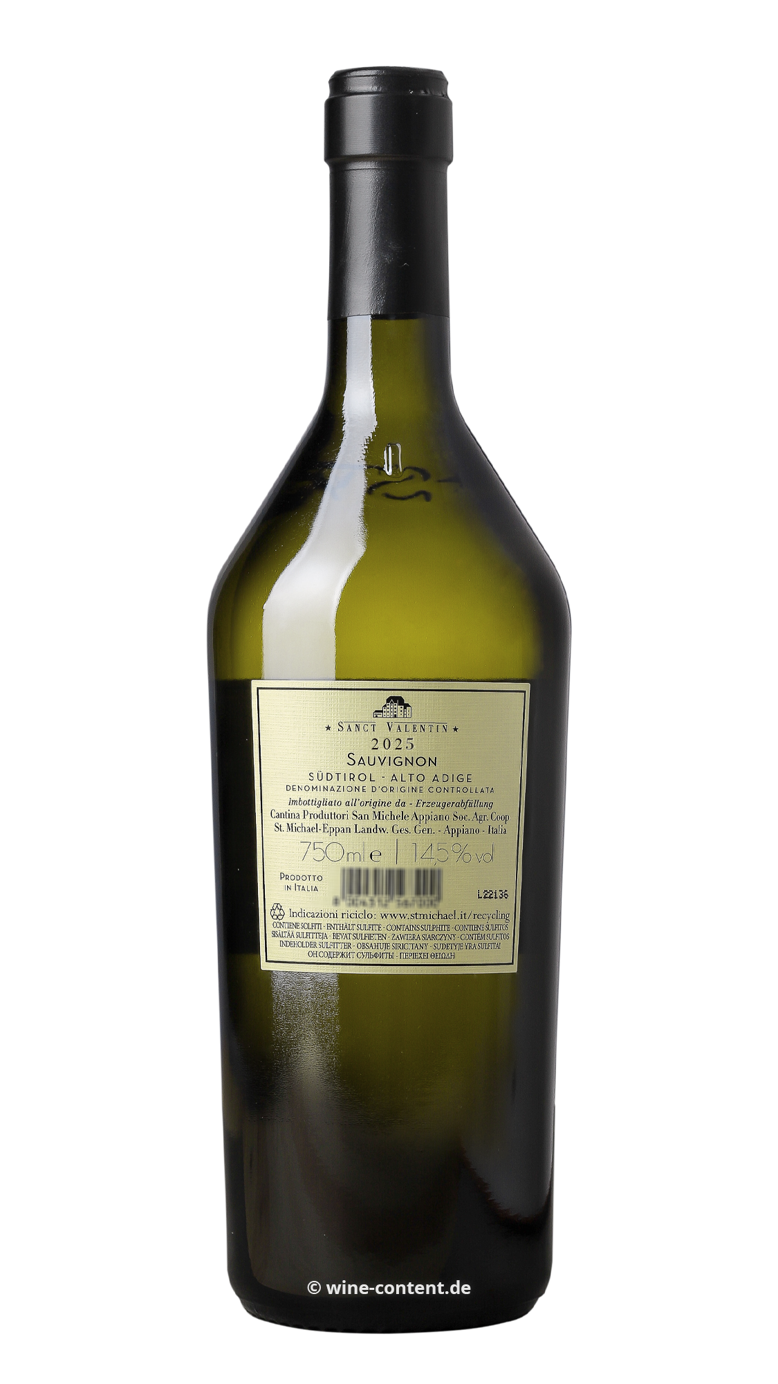 6er-Sparpaket Sauvignon Blanc 2025 Sanct Valentin