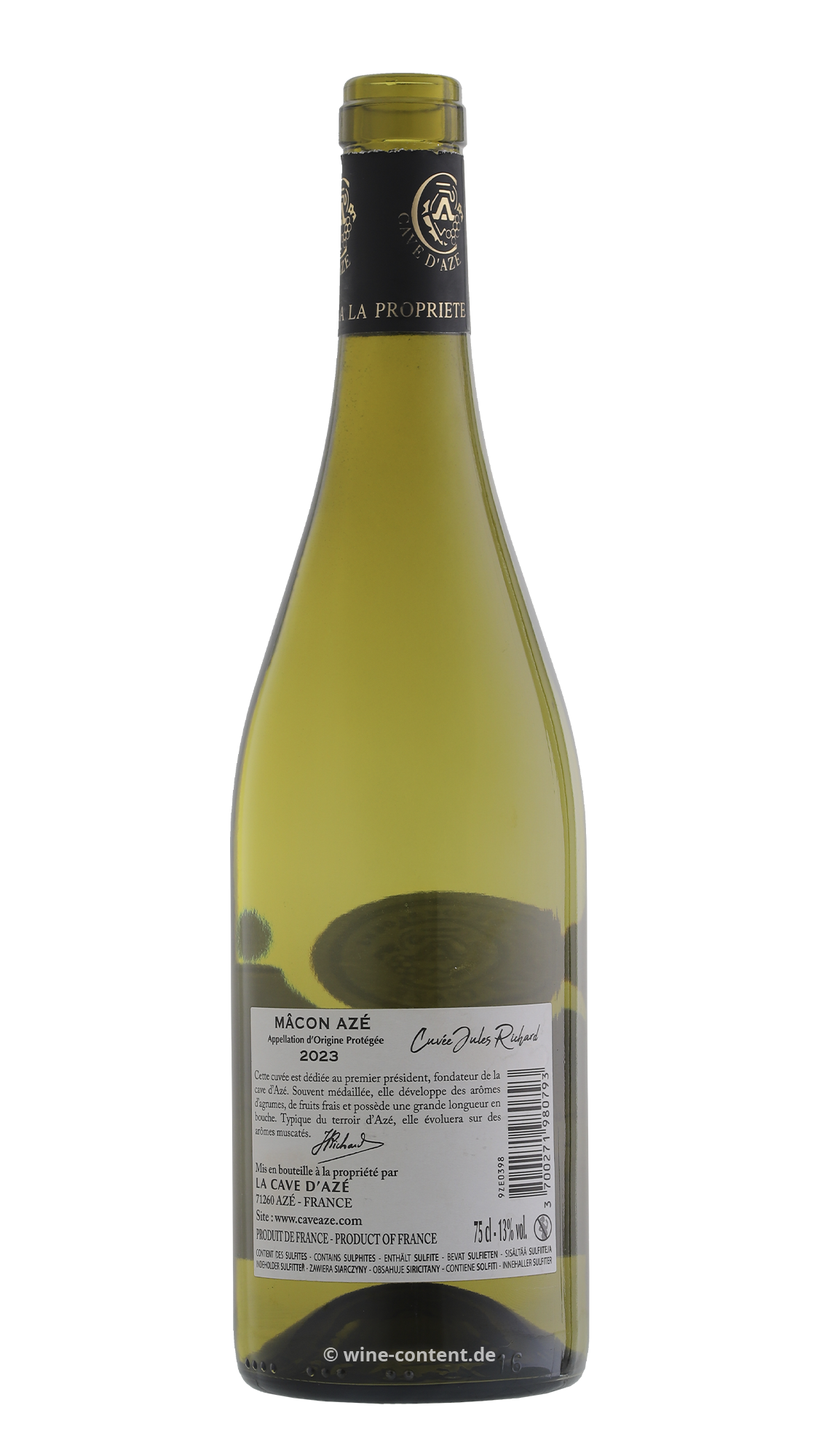 Mâcon Azé 2023 Cuvée Jules Richard