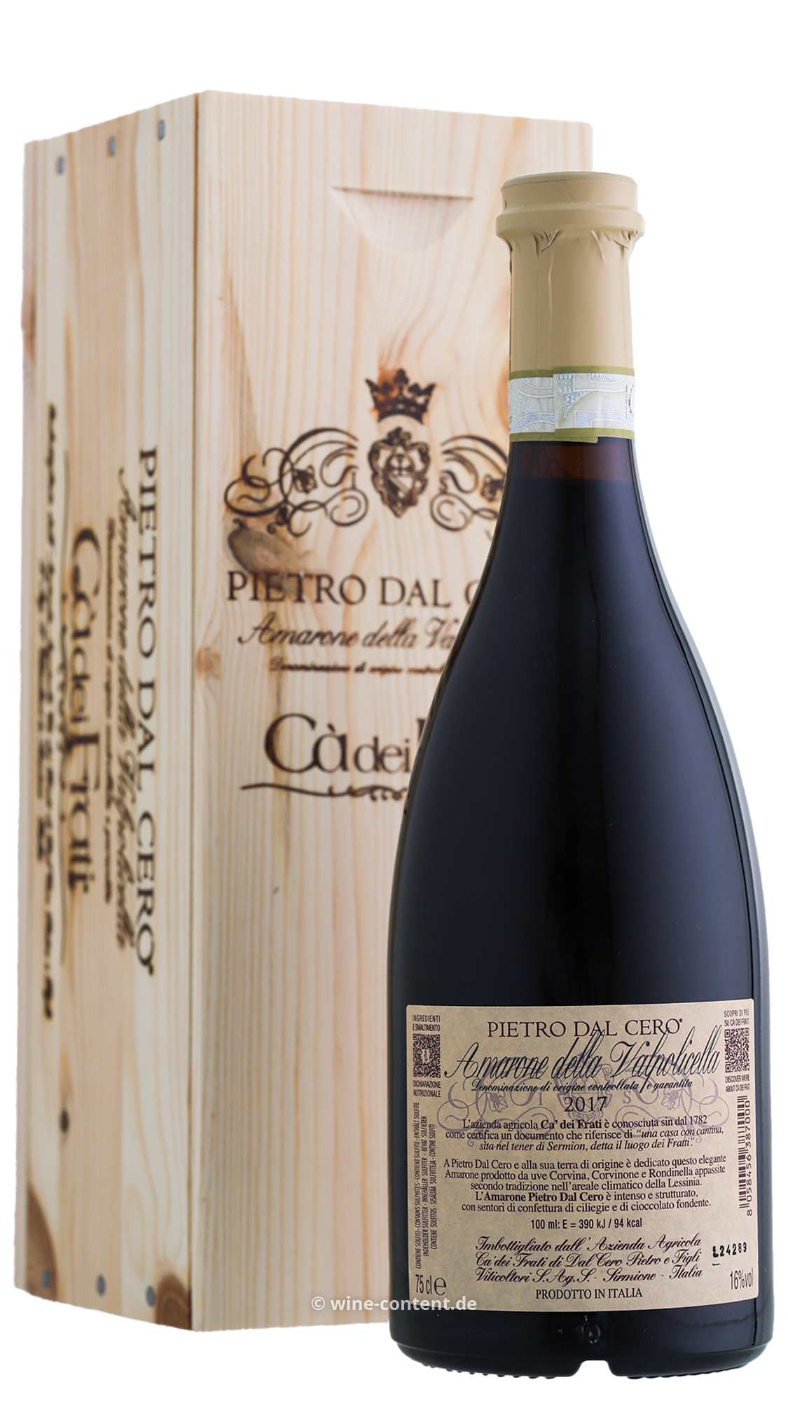 3er-Paket Amarone 2017 Pietro dal Cero