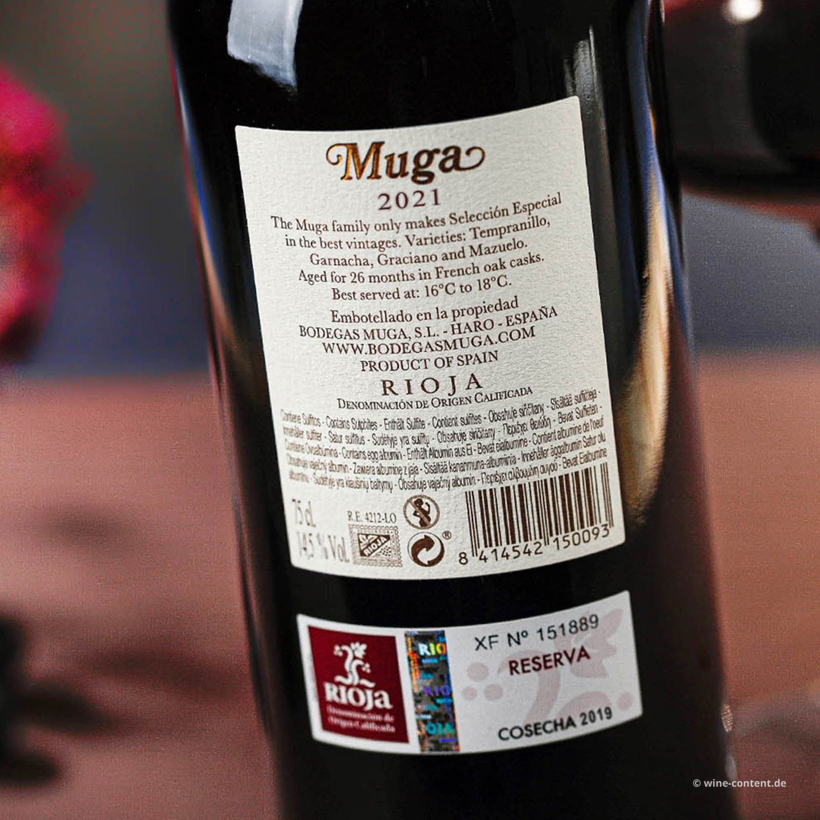 Rioja Reserva 2021 Selección Especial