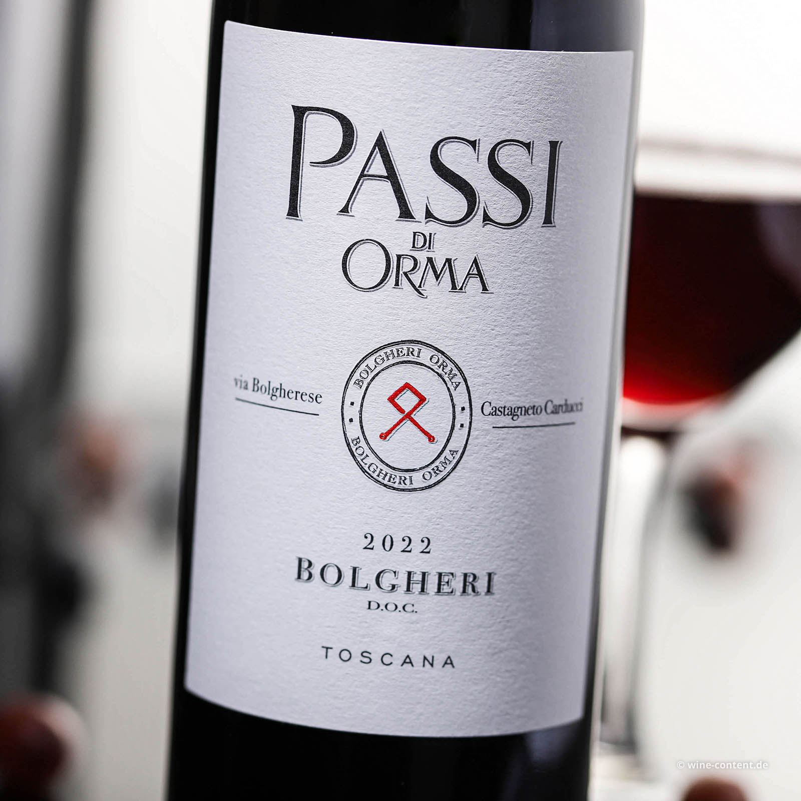 Bolgheri Rosso 2022 Passi di Orma Bolgheri Rosso 2022 Passi di Orma
