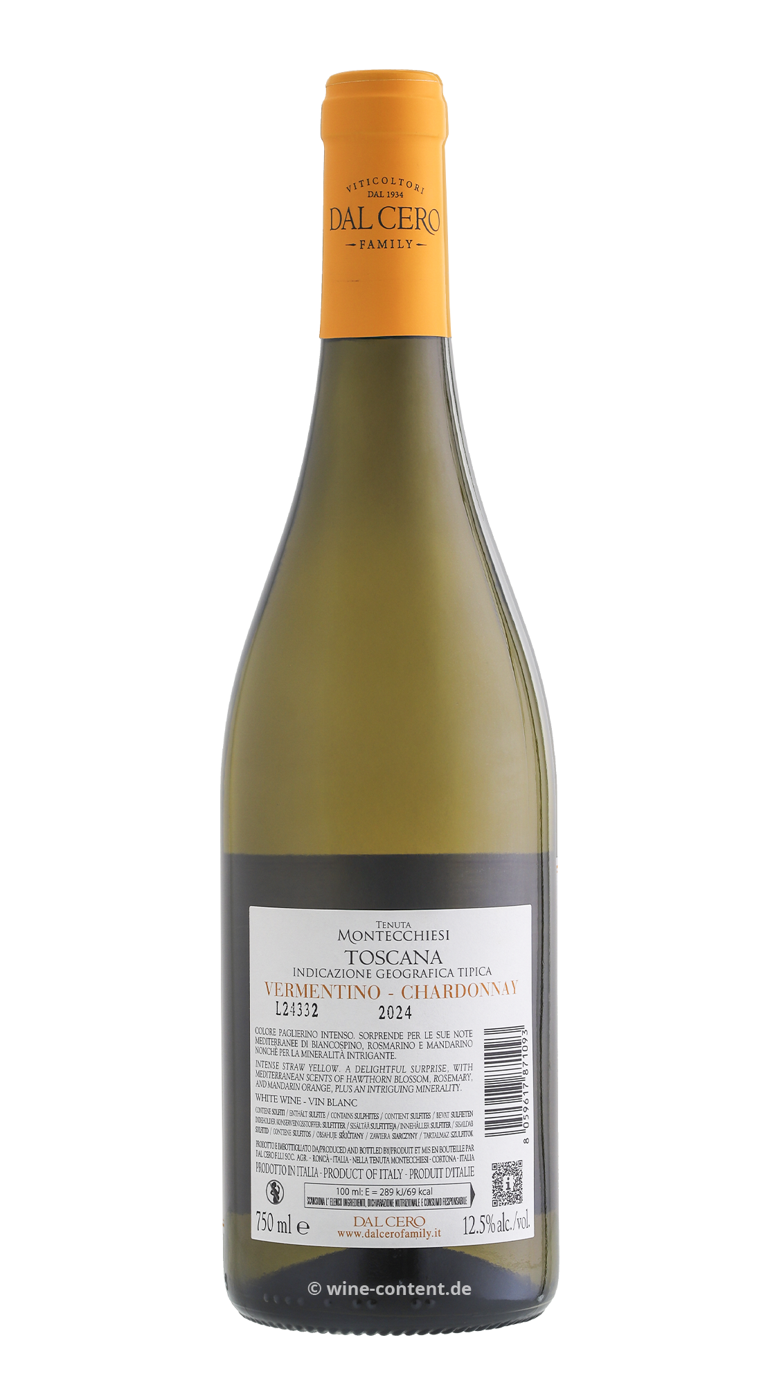 Vermentino-Chardonnay Toscana 2024 Tenuta Montecchiesi
