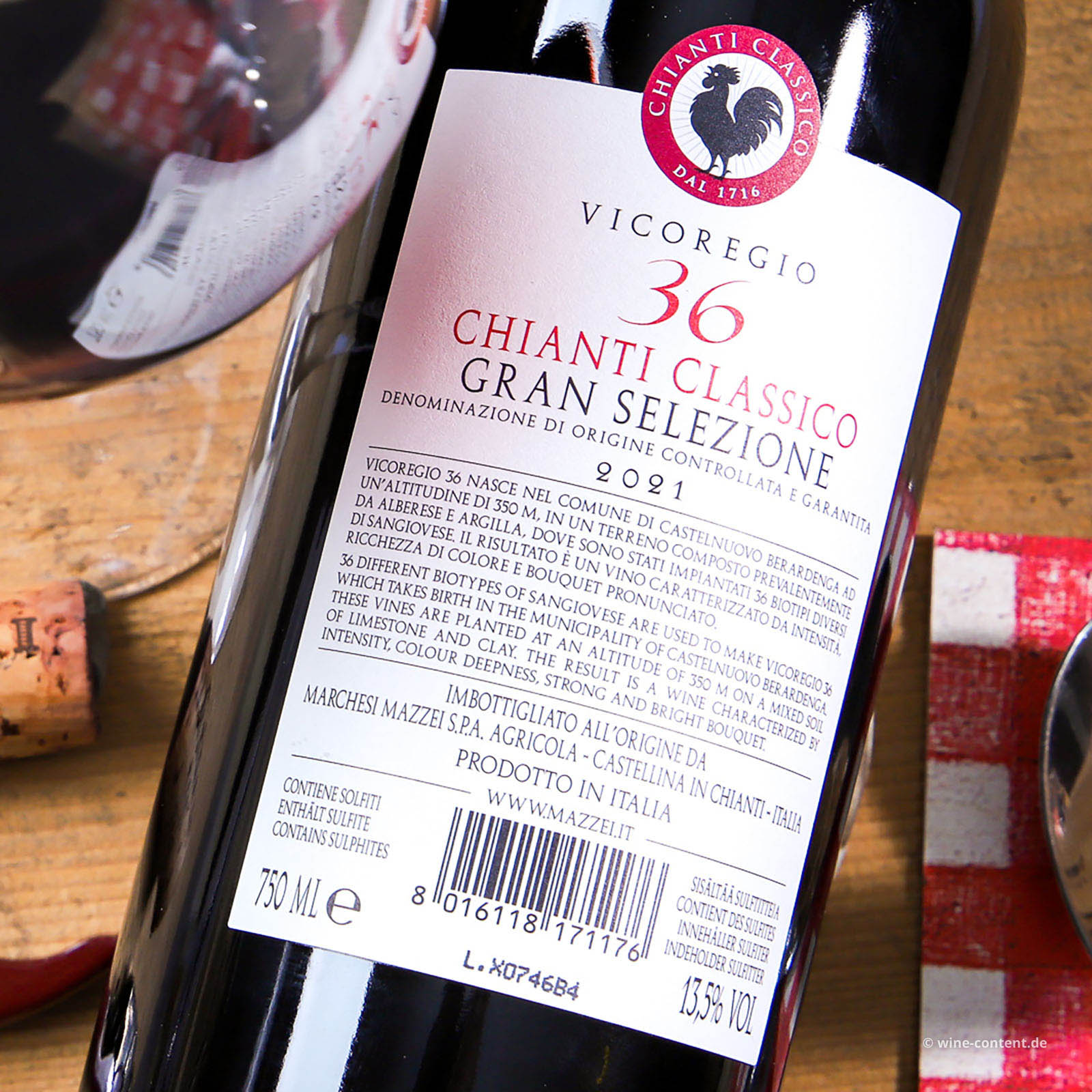Chianti Classico Gran Selezione 2021 Vicoregio 36