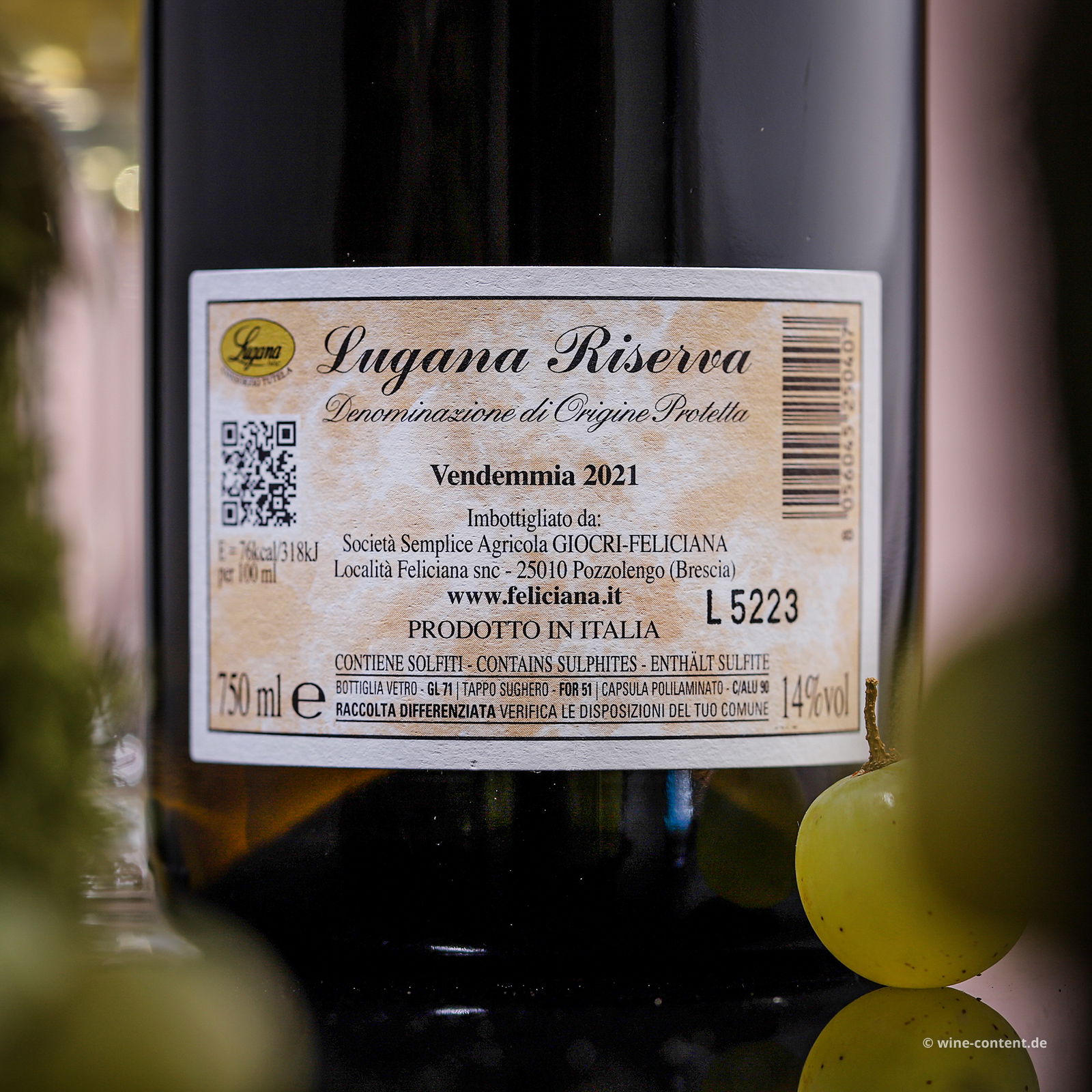 Lugana Riserva 2021 Serce