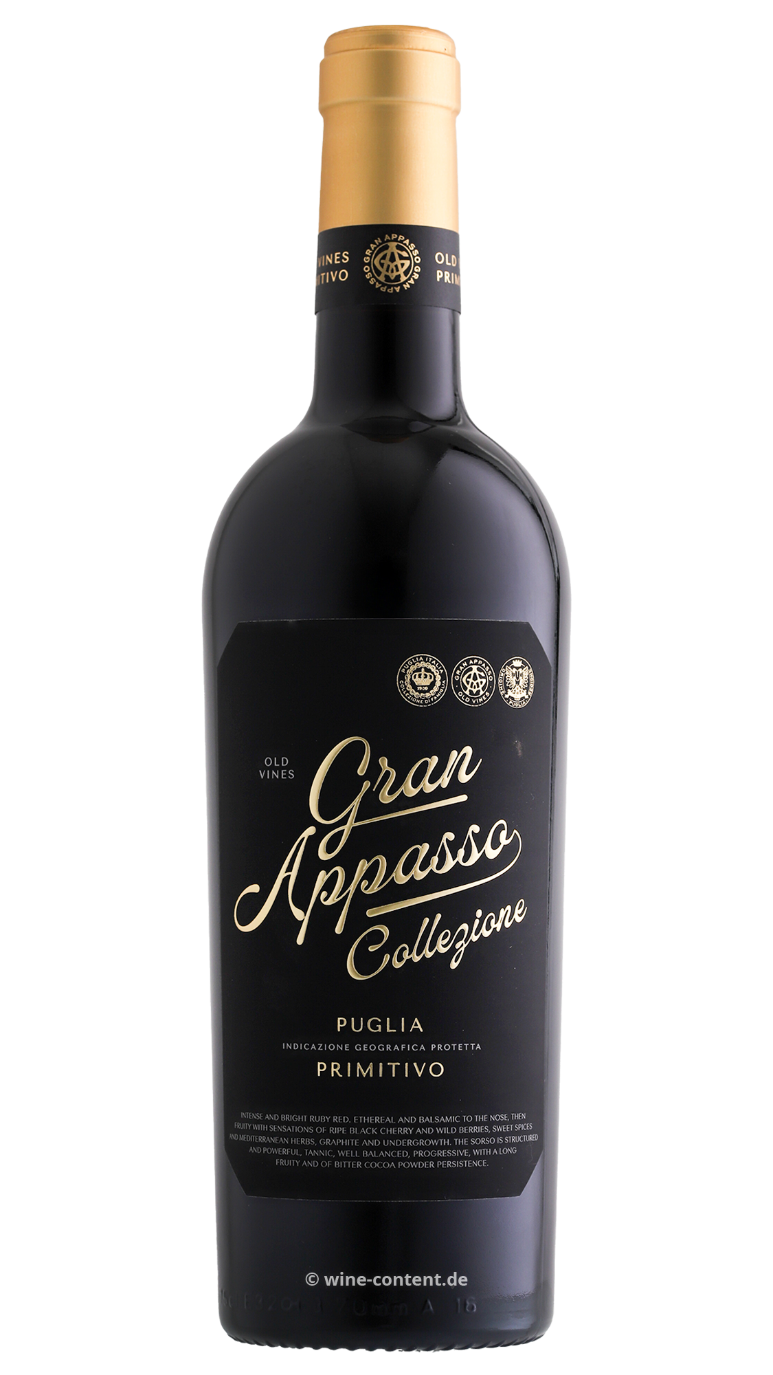 6er-Sparpaket Primitivo 2023 Gran Appasso Collezione