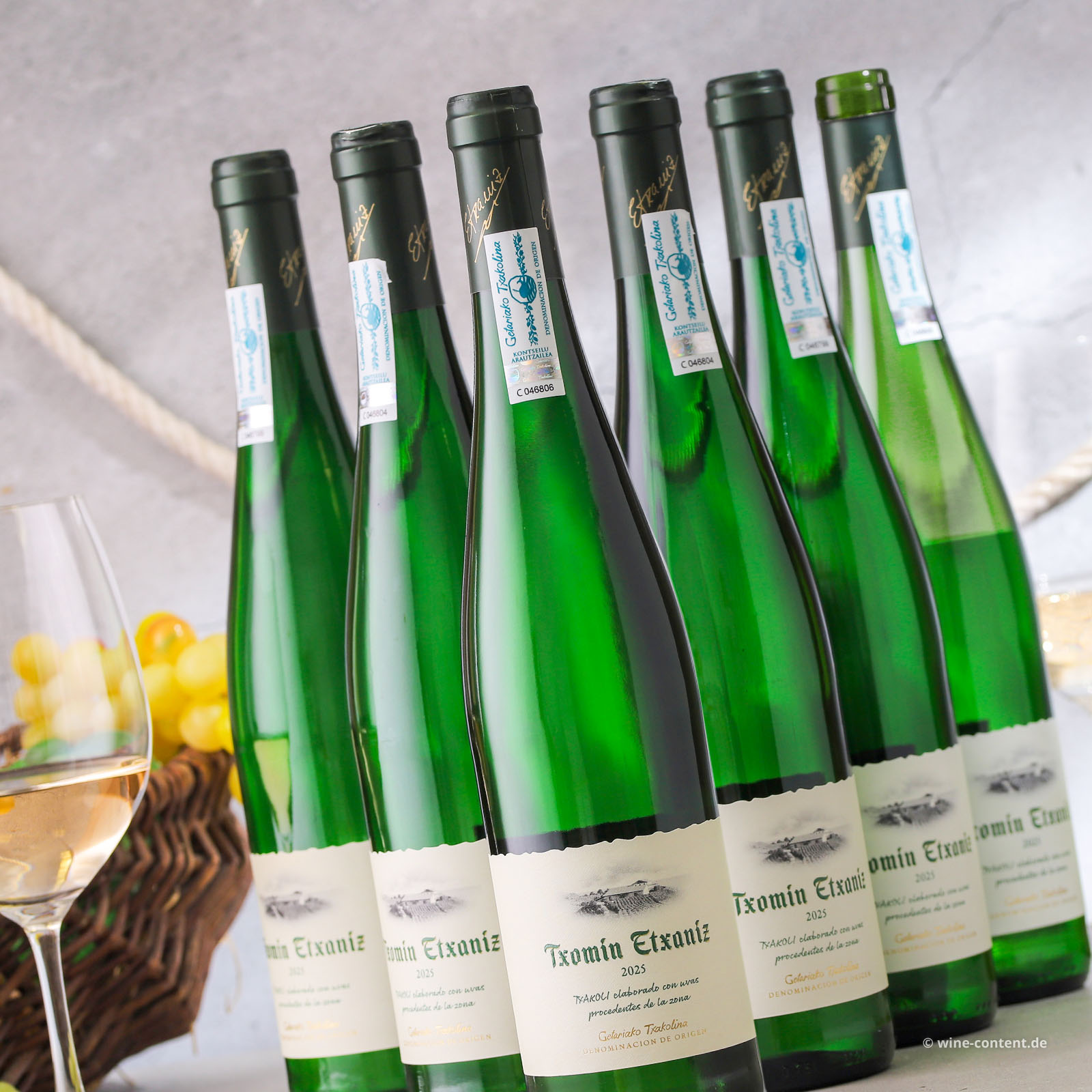 6er-Sparpaket Txakoli Blanco 2025