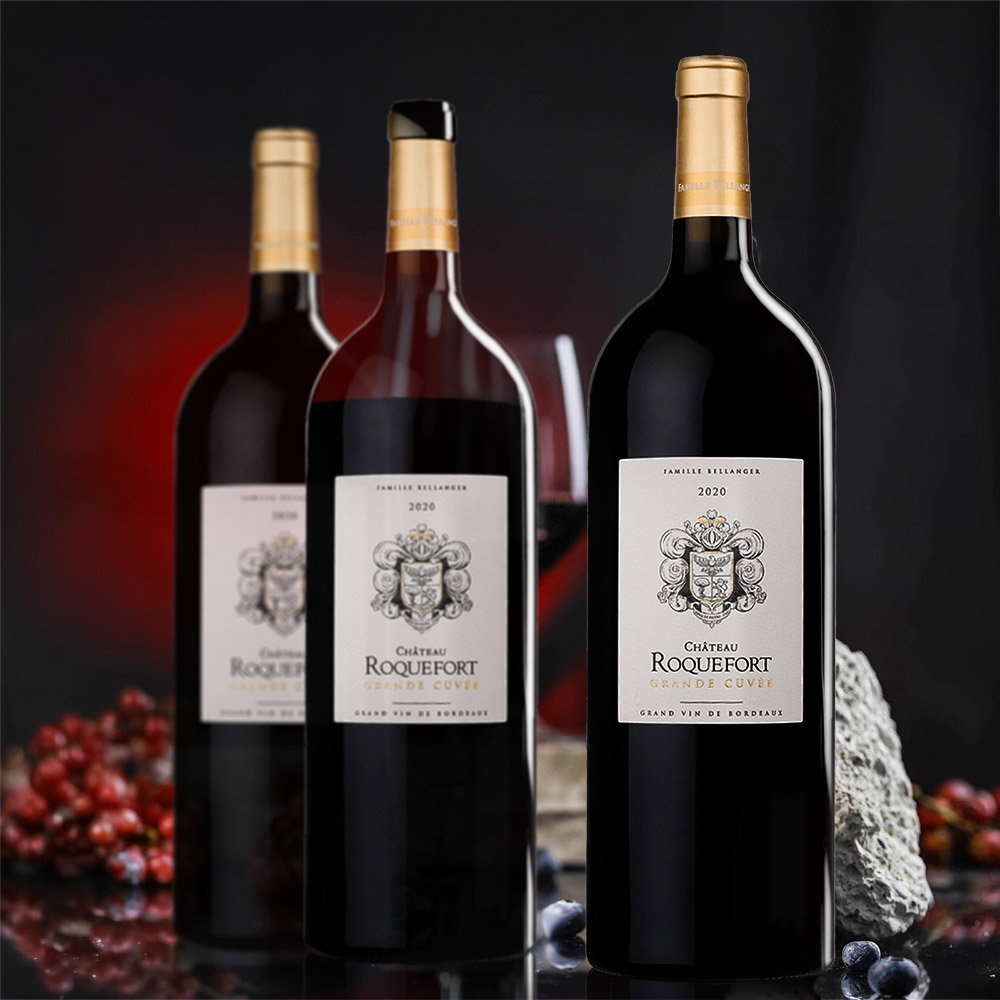 3er-Paket Bordeaux Supérieur 2020 Grande Cuvée Magnum