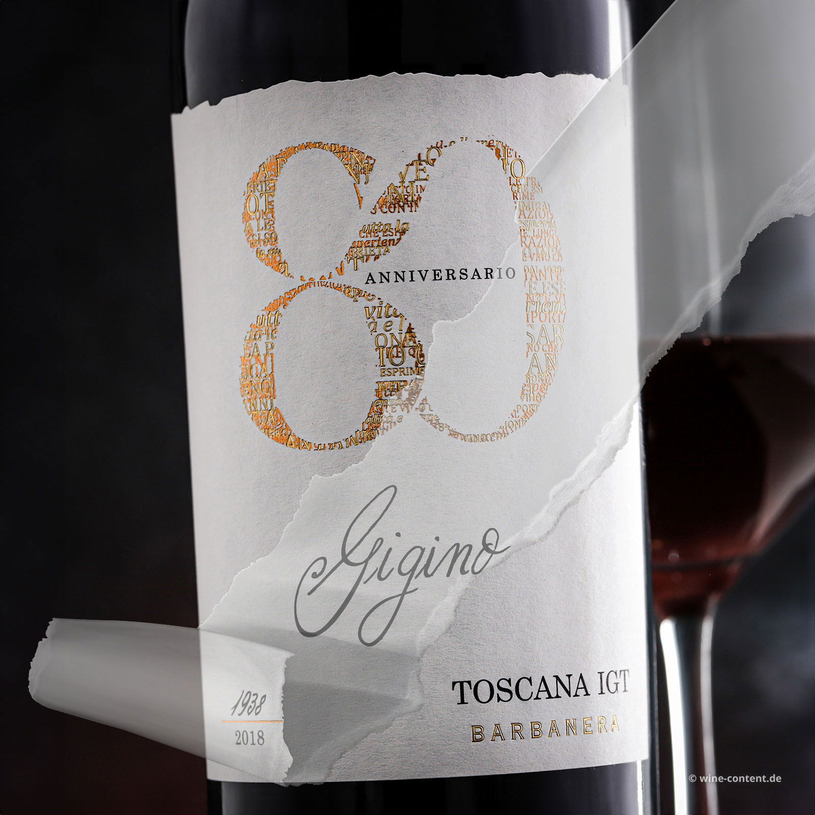 Gigino Rosso 2022 Anniversario 80 (Lagerschaden)