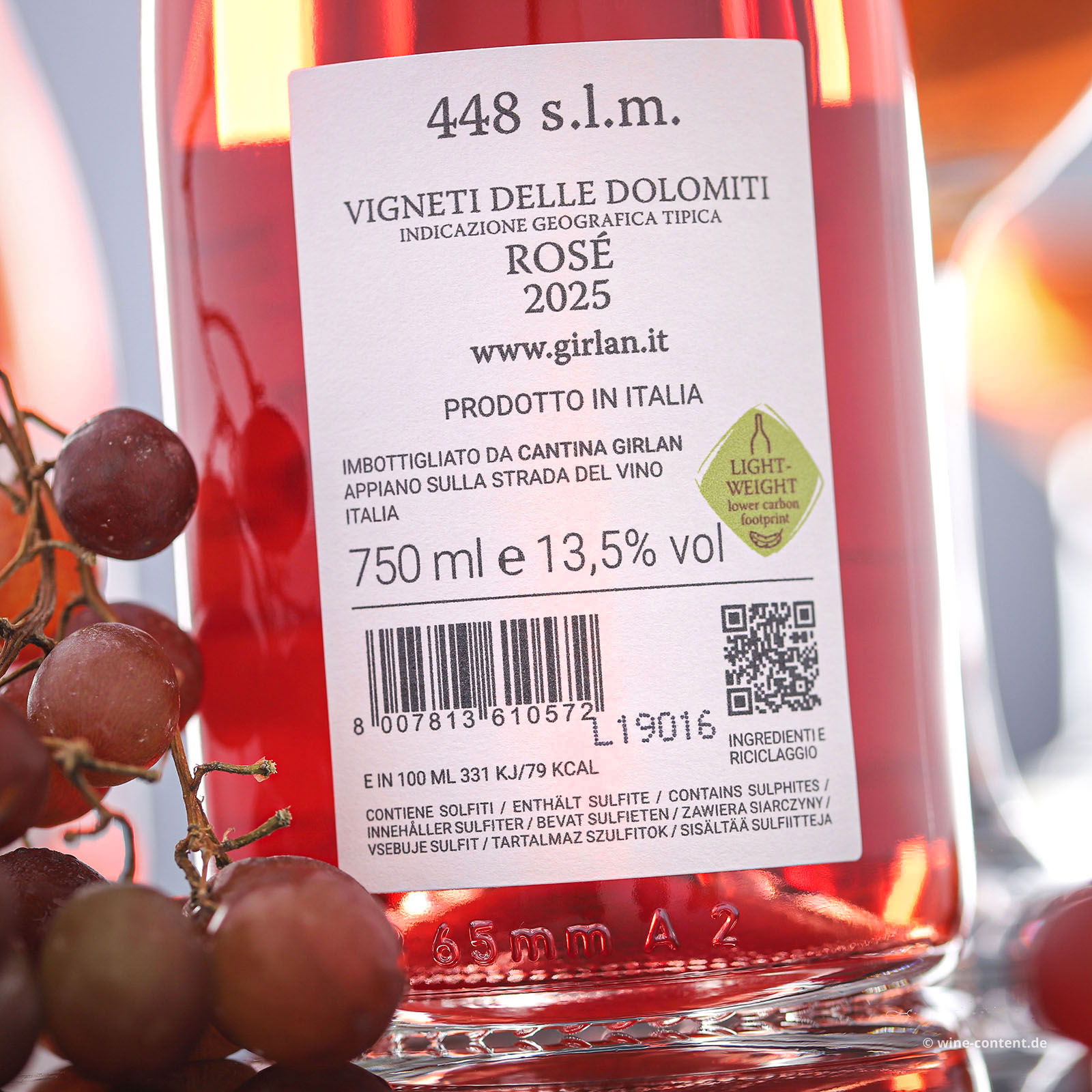 Rosé 2025 448 s.l.m.