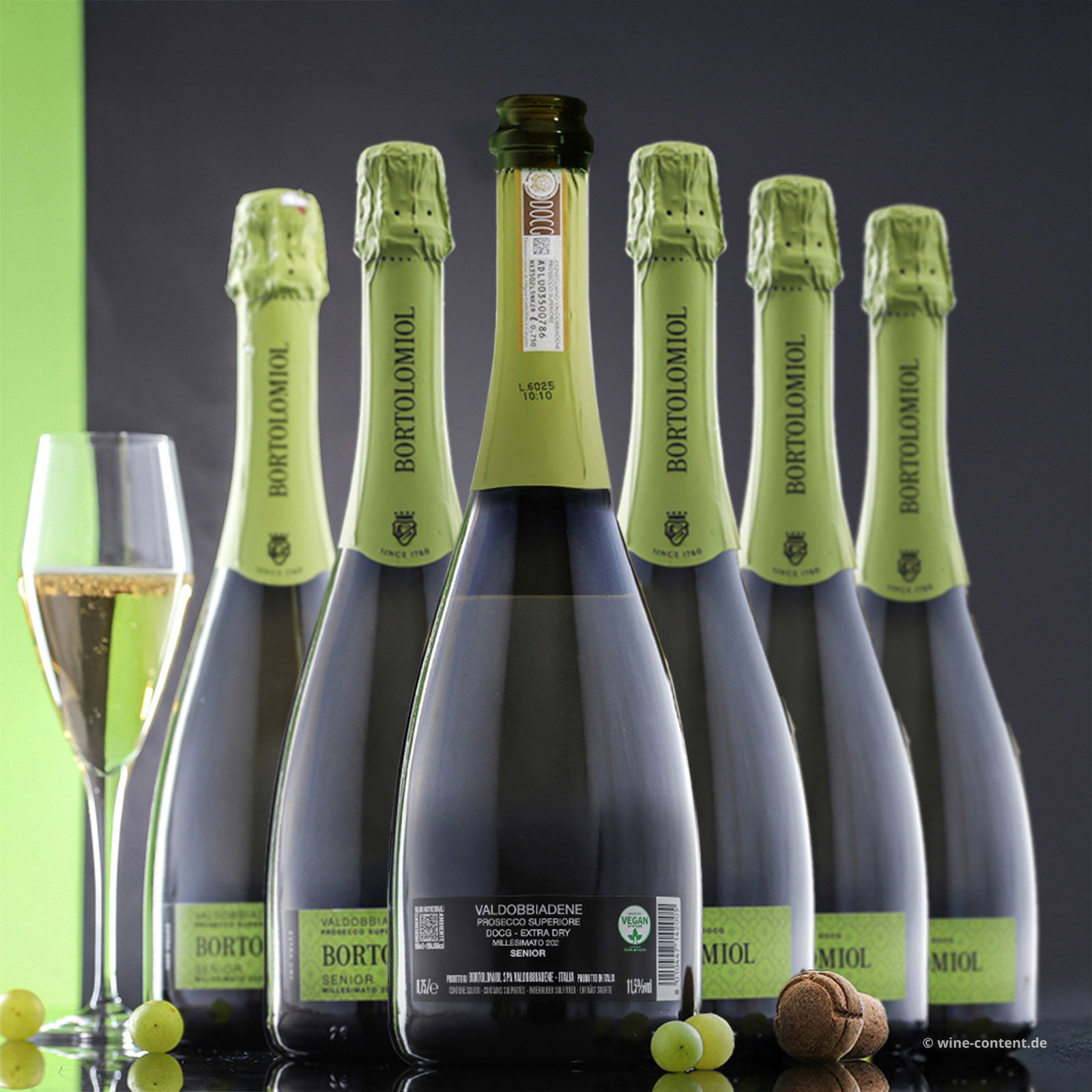 6er-Sparpaket Prosecco Superiore 2025 Senior Extra Dry