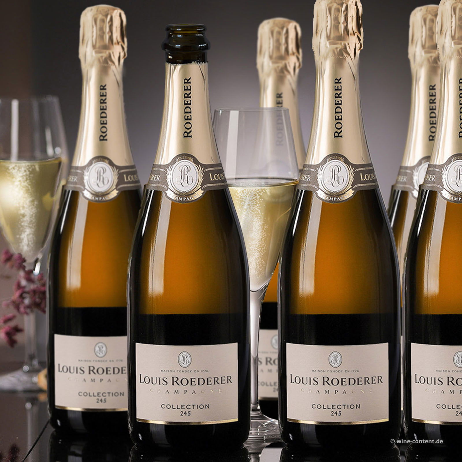 6er-Sparpaket Champagner Collection 245 Brut