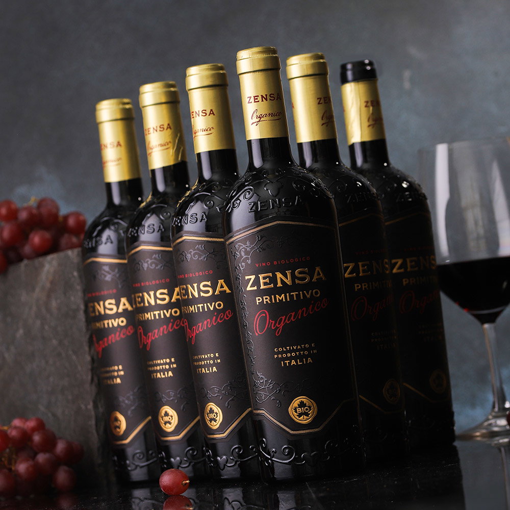 6er-Sparpaket Primitivo 2024 Zensa Bio