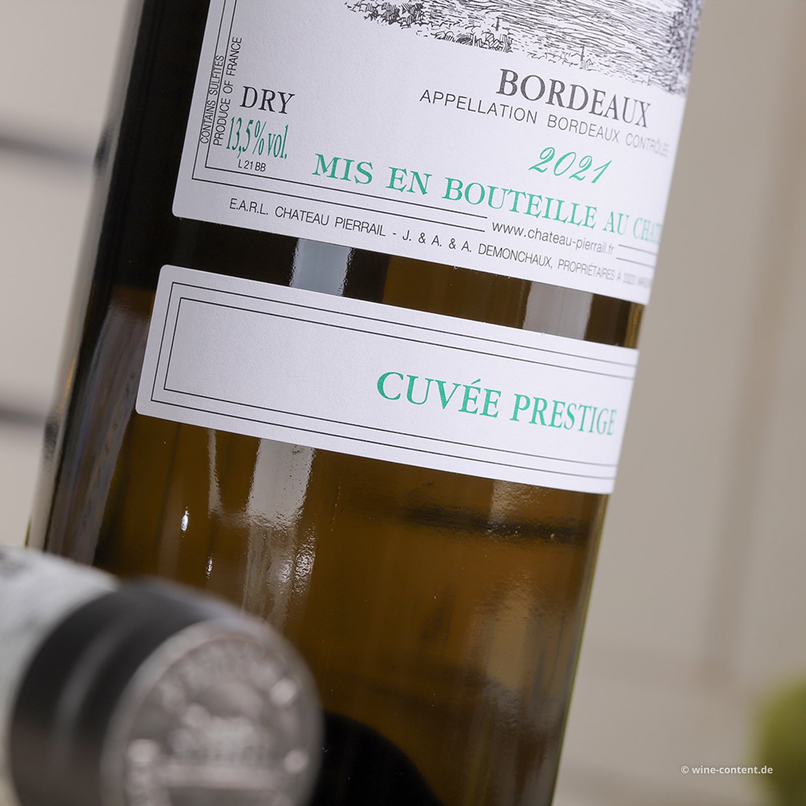 Bordeaux Blanc 2021 Cuvée Prestige