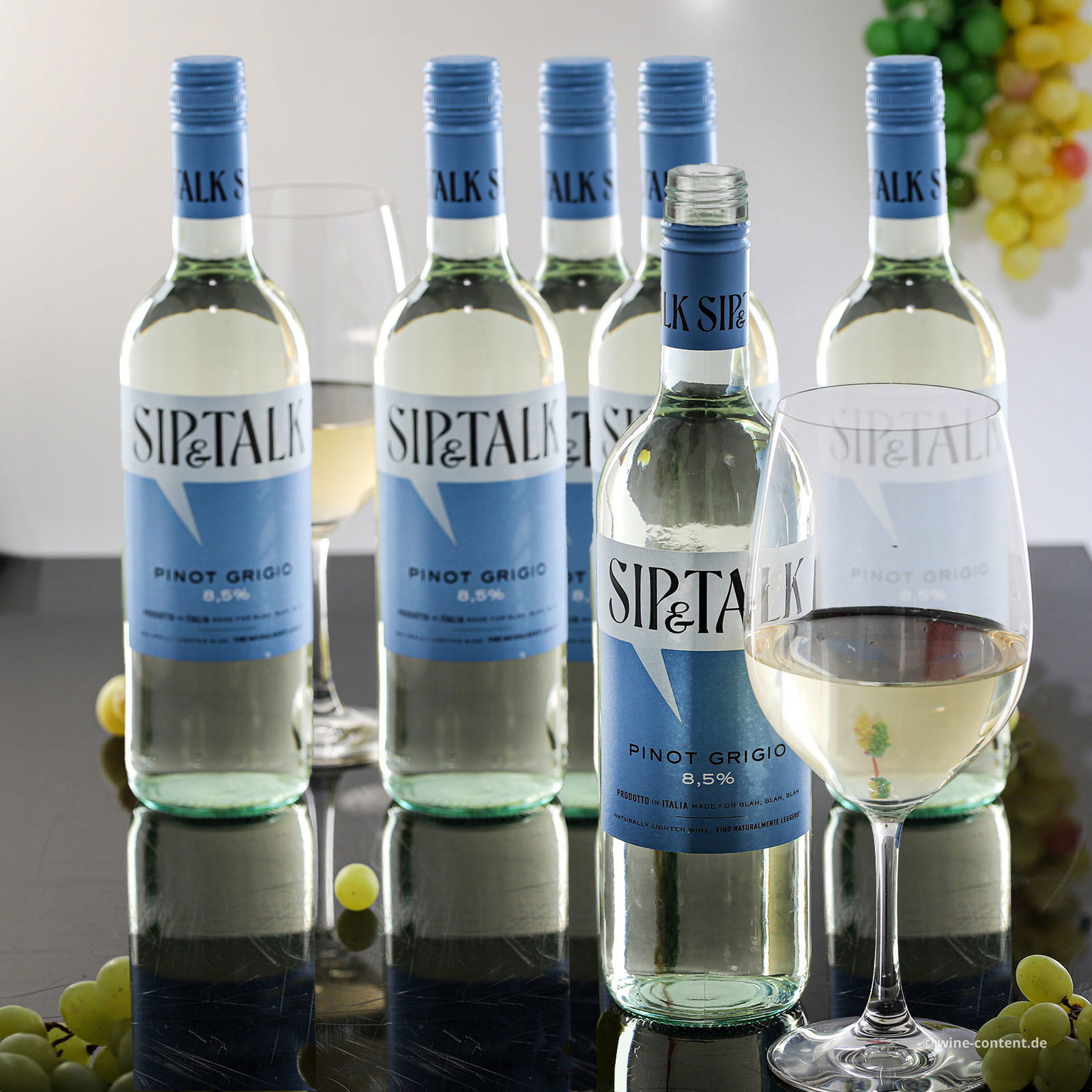 5+1 Sparpaket Pinot Grigio 2024 Sip & Talk 8,5%