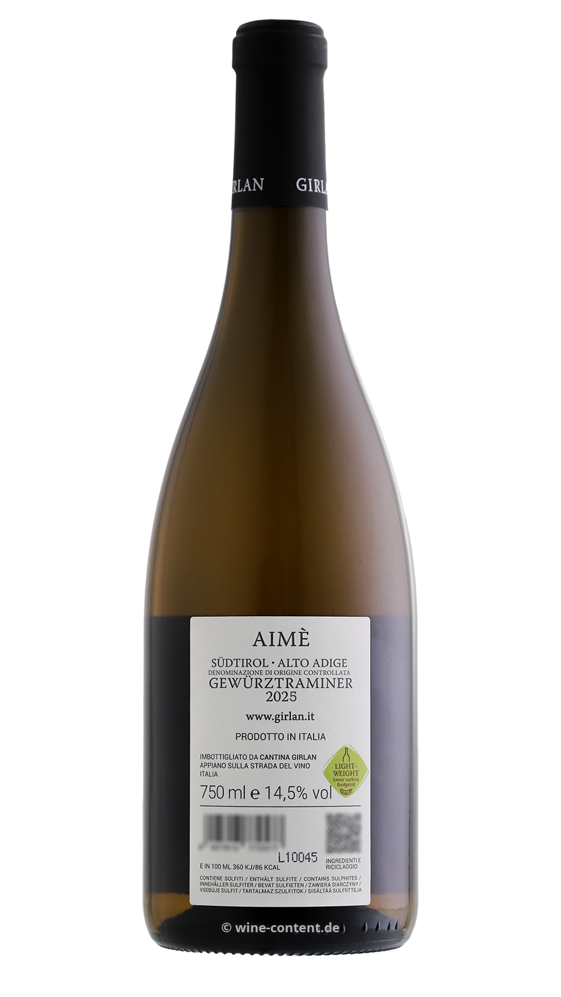 Gewürztraminer 2025 Aimè