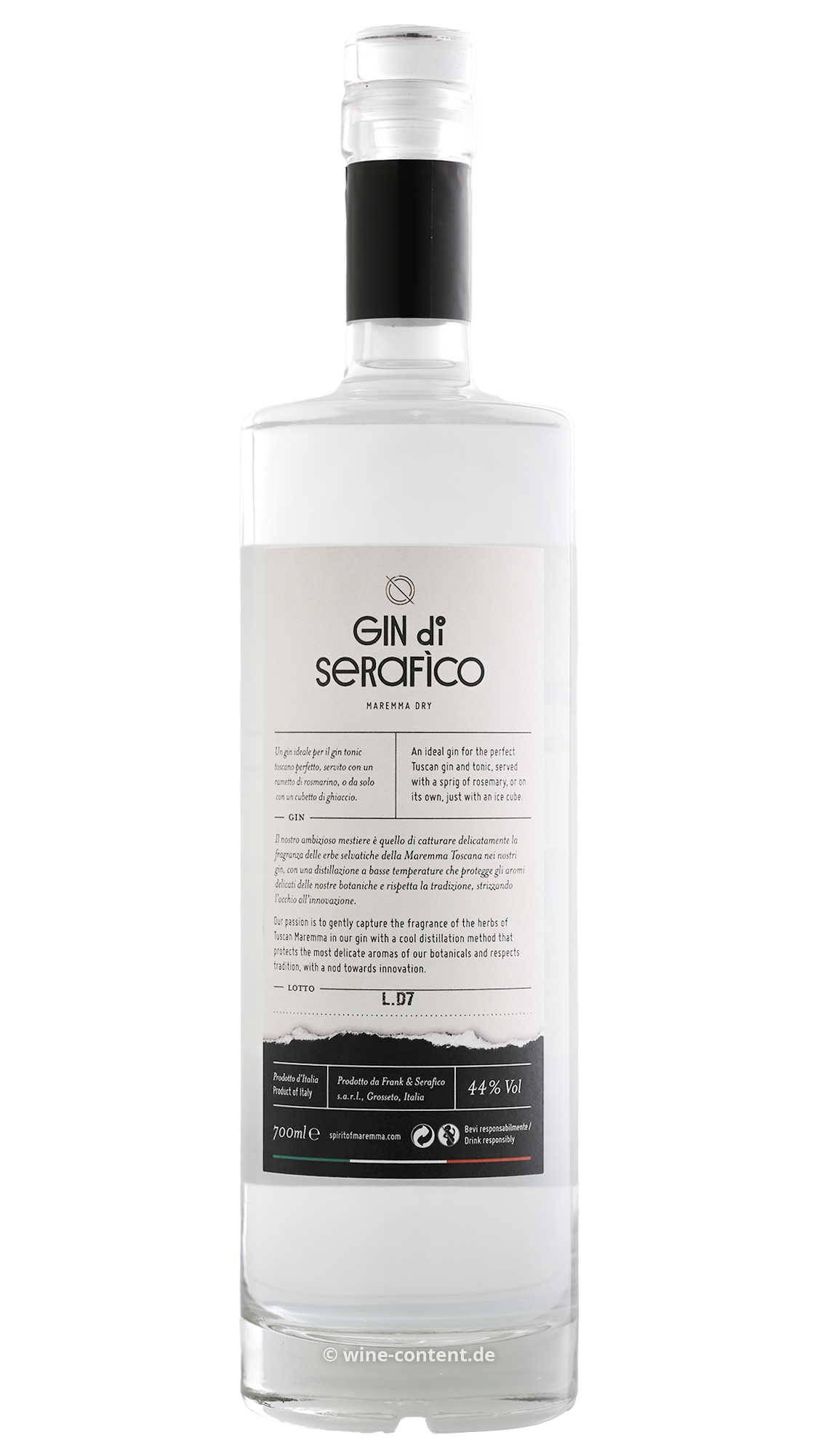 Gin di Serafico Maremma Dry