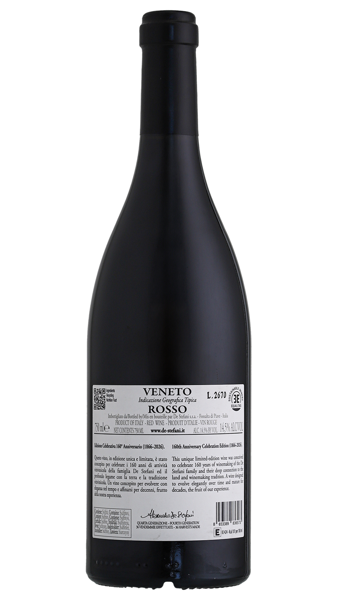 Rosso Veneto 160 Anniversario