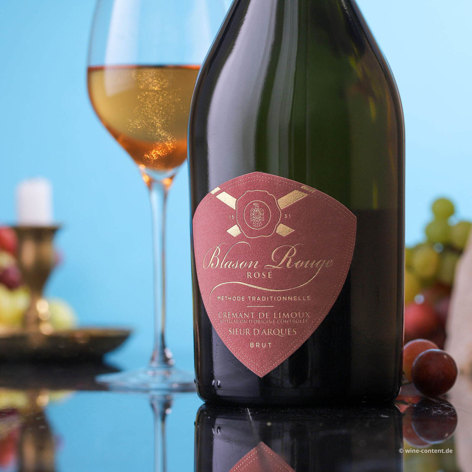 6er-Sparpaket Crémant de Limoux Rosé Blason Rouge Brut