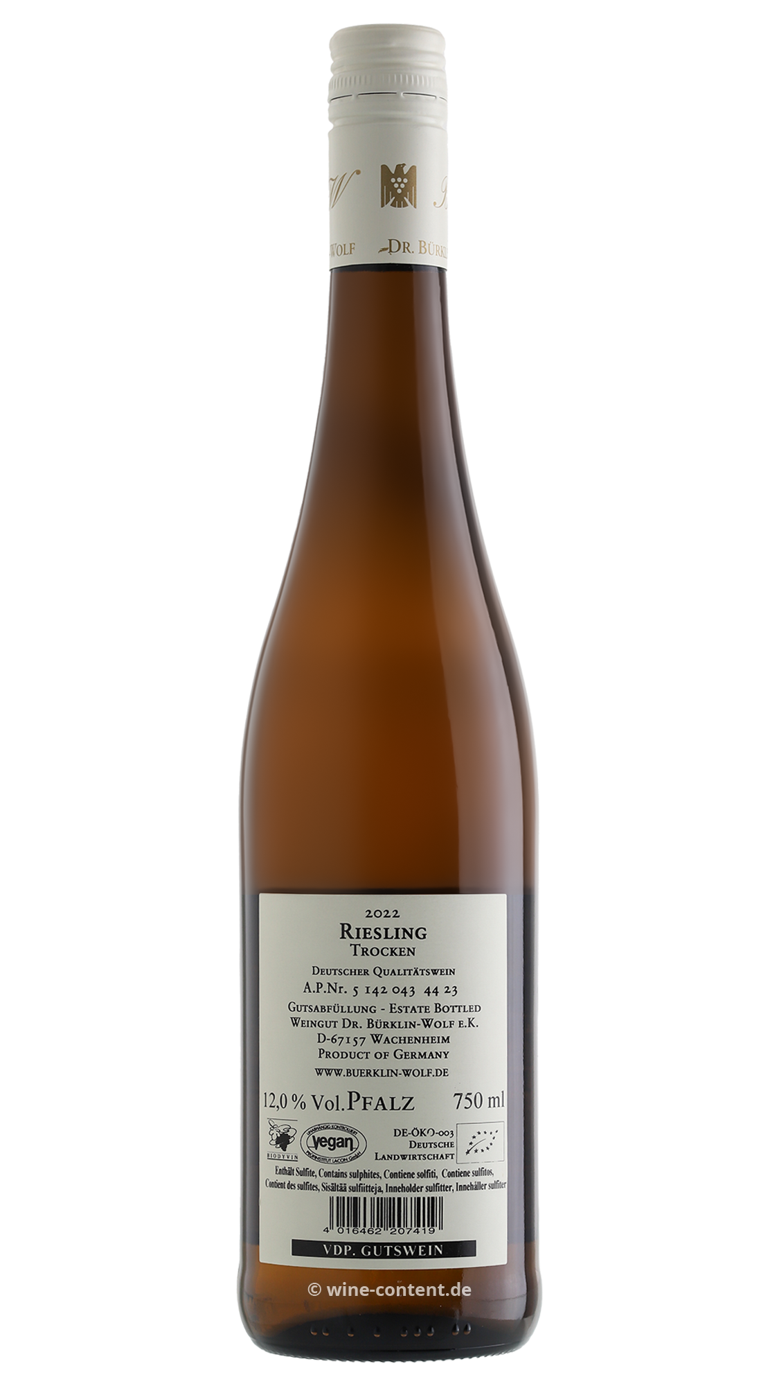 Riesling 2022 L'Expression du Terroir Bio