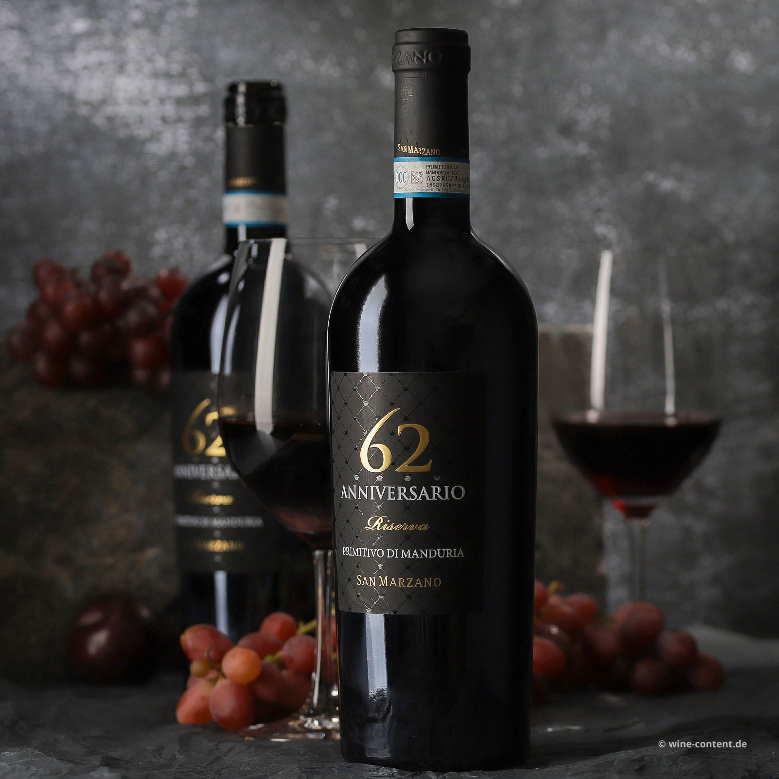 Primitivo di Manduria Riserva 2019 Anniversario 62 Primitivo di Manduria Riserva 2019 Anniversario 62