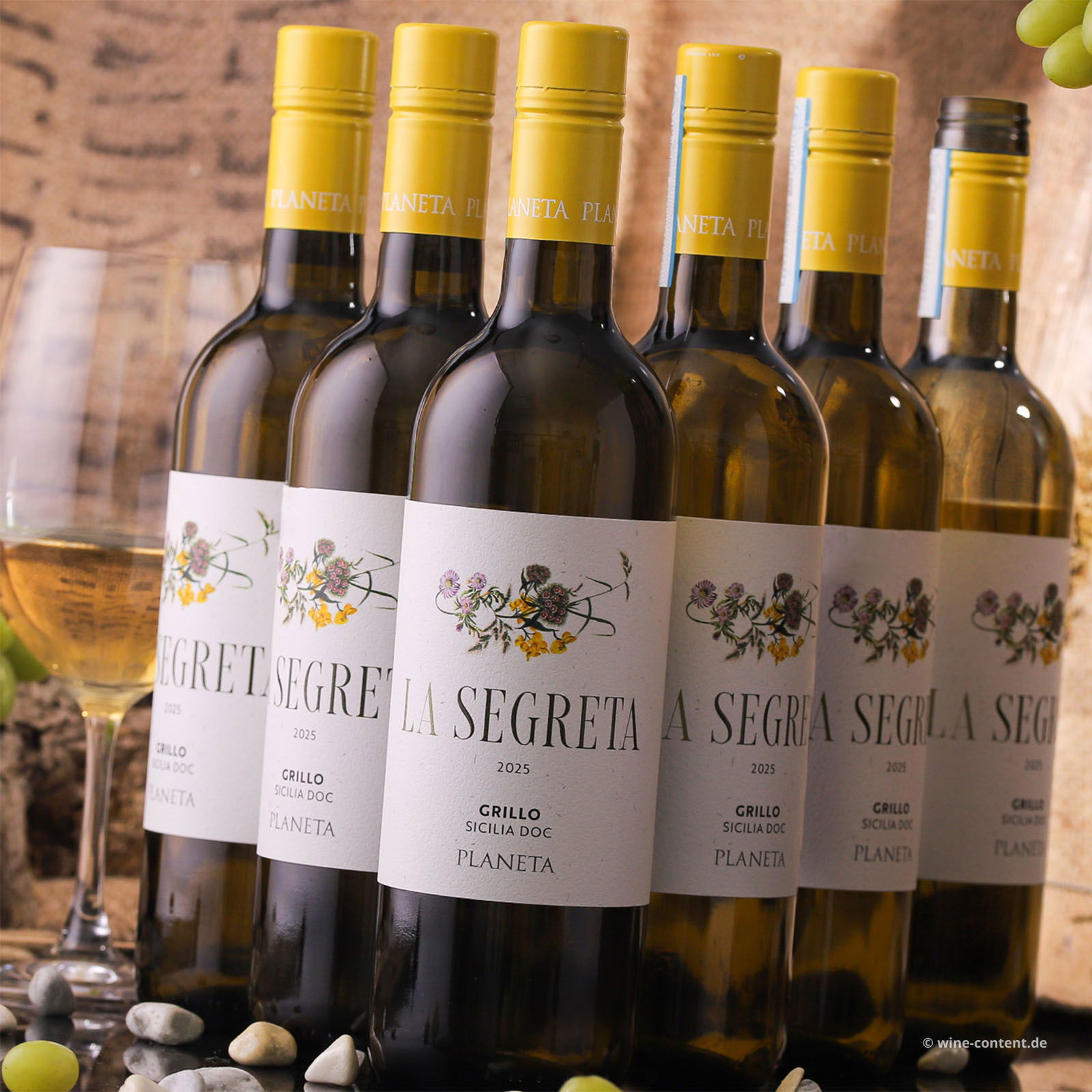 6er-Sparpaket Grillo Sicilia 2025 La Segreta Bio