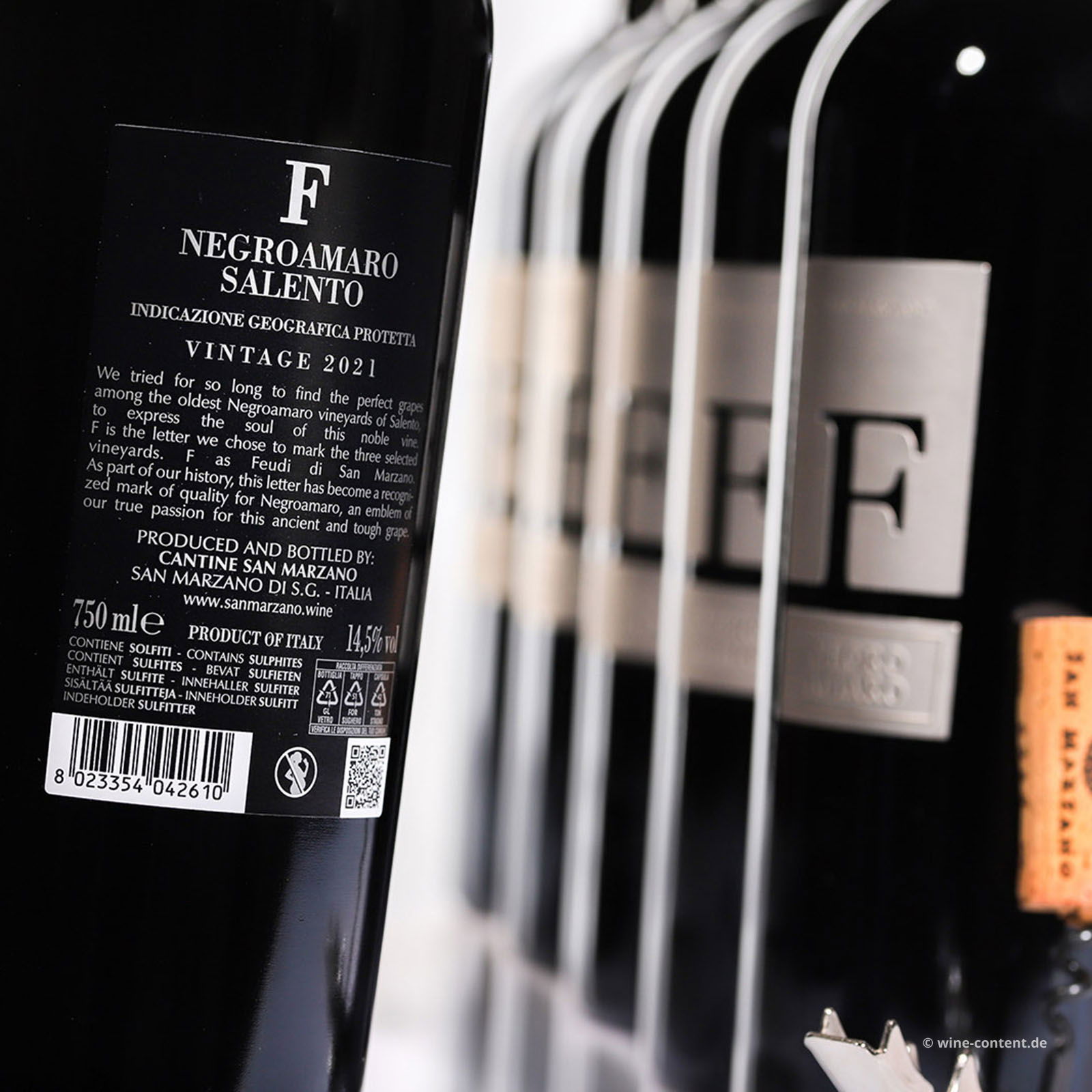 6er-Sparpaket Negroamaro Salento 2021 F