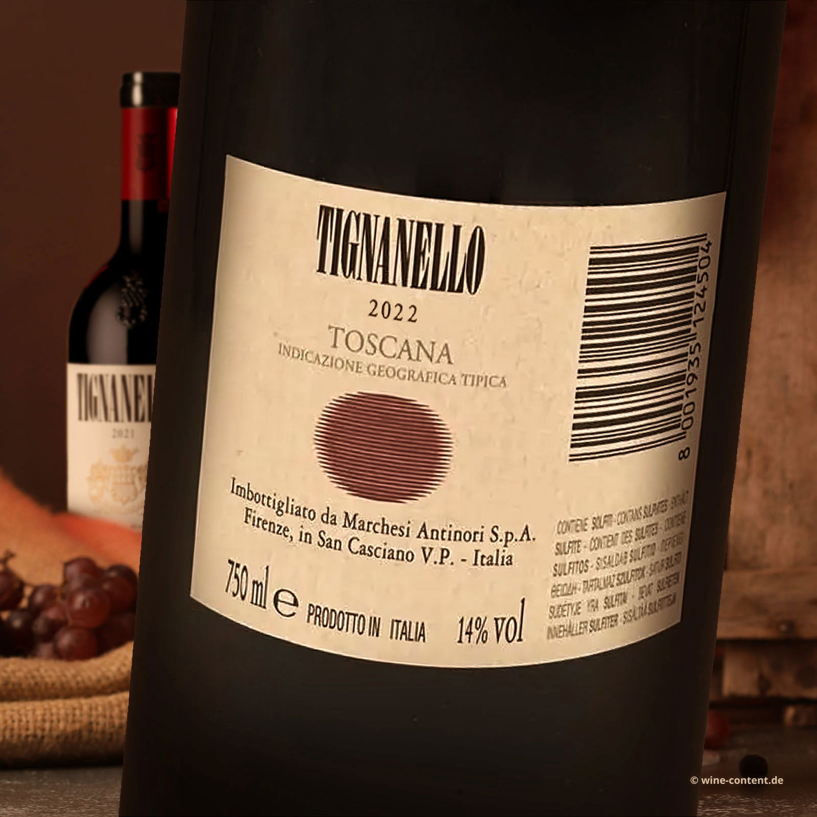 Tignanello 2022 (Lagerschaden)