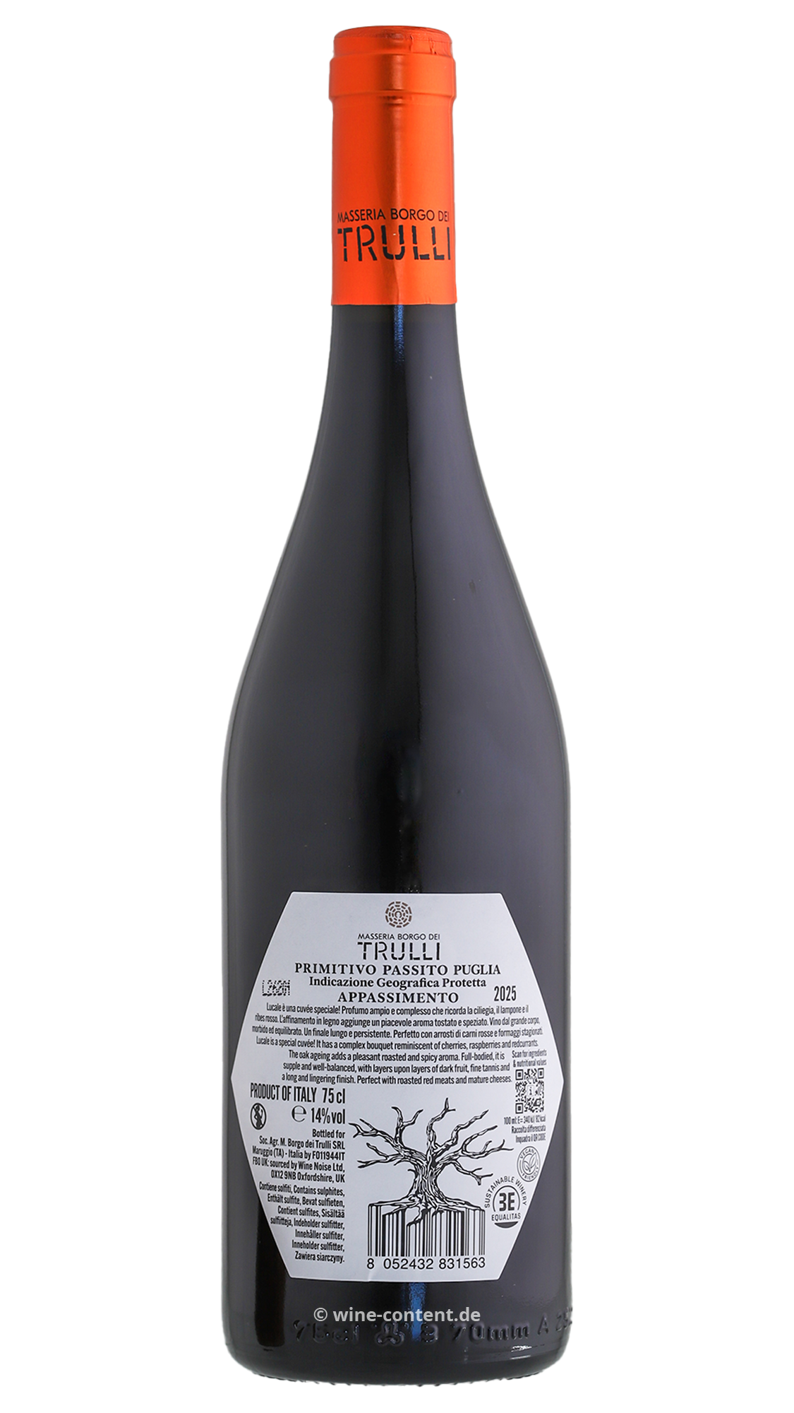 Primitivo Appassimento 2025 Lucale