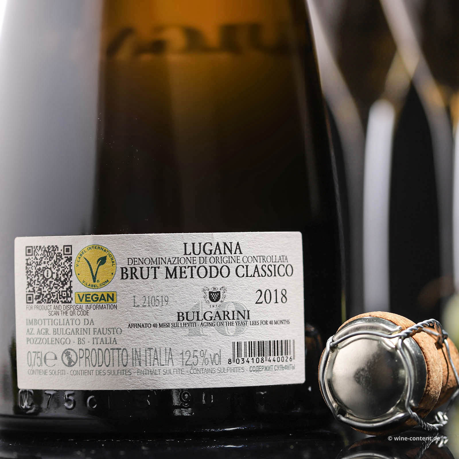 6er-Sparpaket Lugana Spumante 2018 40 mesi Brut