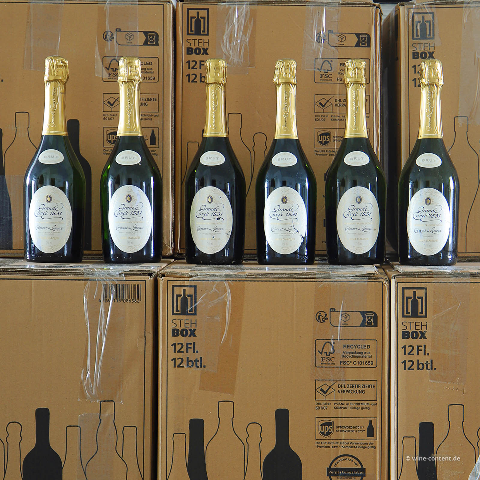 Crémant de Limoux Grande Cuvée 1531 Brut (Lagerschaden)